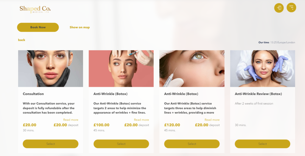 Accepting deposits means reducing no-shows with simplybook.me booking site